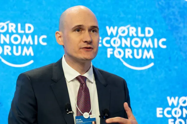 المدير العام للمنتدى الاقتصادي العالمي ميريك دوسيك (المنتدى الاقتصادي)