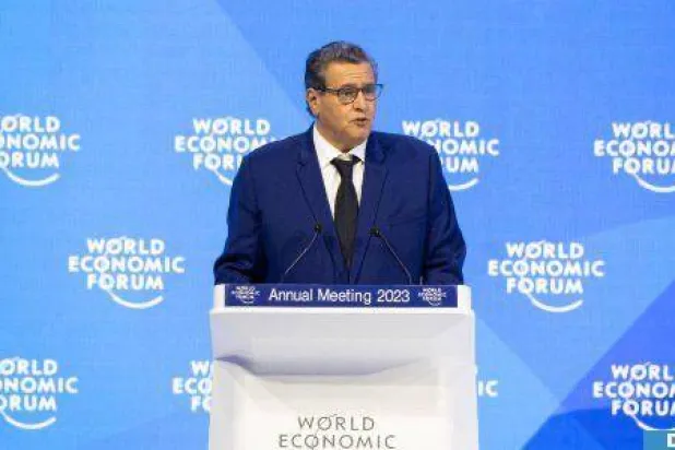 عزيز أخنوش رئيس الحكومة المغربية (الشرق الأوسط)