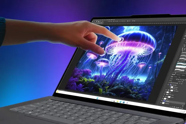 شاشة فائقة الدقة وبألوان غنية بدعم لتقنيات خفض إجهاد العينين