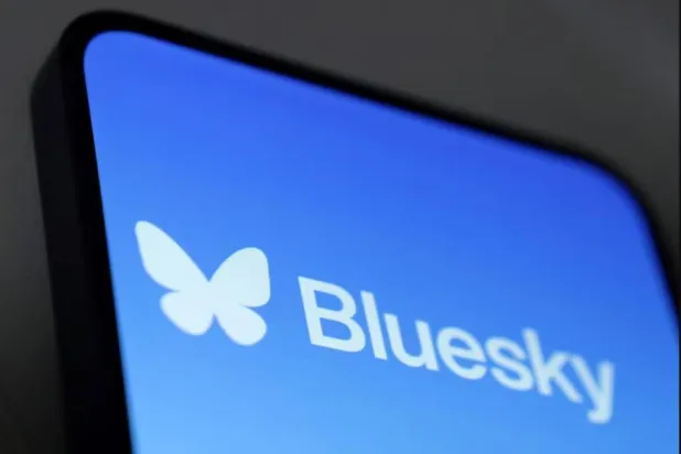 شعار منصة «بلوسكاي» (رويترز)