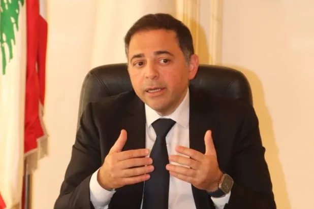 حاكم مصرف لبنان بالإنابة وسيم منصوري (الشرق الأوسط)