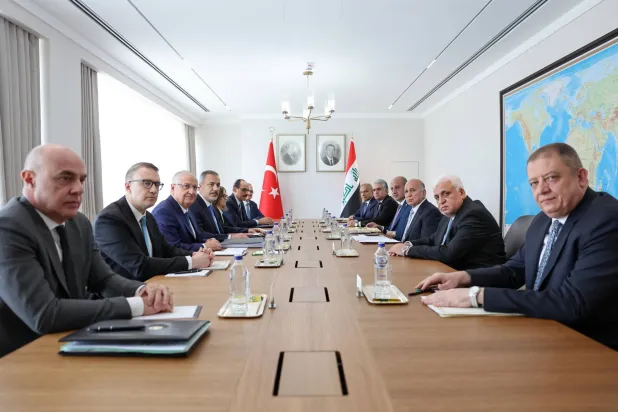 الاجتماع الرابع لآلية التعاون الأمني رفيع المستوى التركية - العراقية في أنقرة أغسطس الماضي (الخارجية التركية)