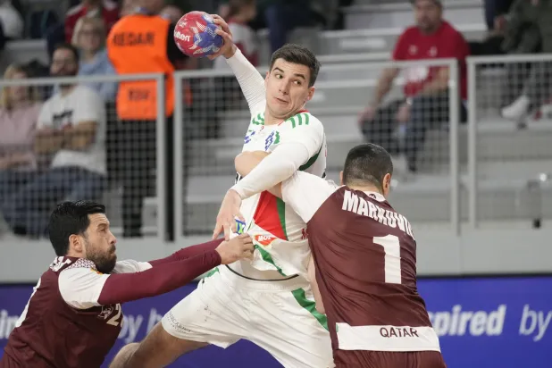 المجر هزمت قطر وتأهلت لربع نهائي مونديال اليد (أ.ب)