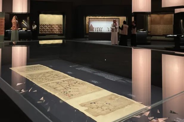 من معروضات قاعة «المدار» (الشرق الأوسط)