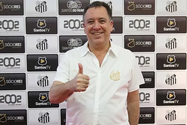 مارسيلو تيكسيرا رئيس نادي سانتوس البرازيلي (نادي سانتوس)