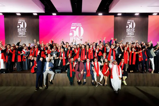 الفائزون بجائزة أفضل مطعم في الشرق الأوسط وشمال أفريقيا (الشرق الأوسط)