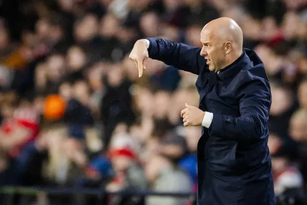 أرني سلوت المدرب الهولندي لليفربول الإنجليزي (إ.ب.أ)