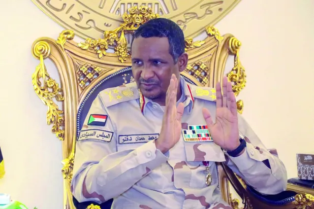 «حميدتي» قال في خطاب الاستقلال الأربعاء إن السودان في مفترق طرق (الشرق الأوسط)