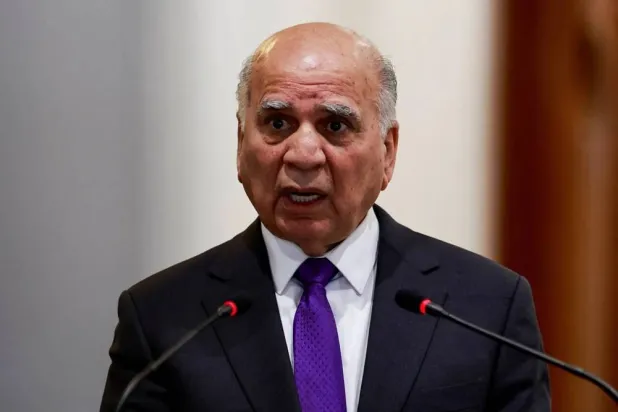 Iraqi Foreign Minister Fuad Hussein. (Reuters)