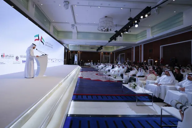  جانب من فعاليات «الأسبوع الإماراتي الكويتي» التي انطلقت في مدينة دبي الإماراتية الاثنين (الشرق الأوسط)