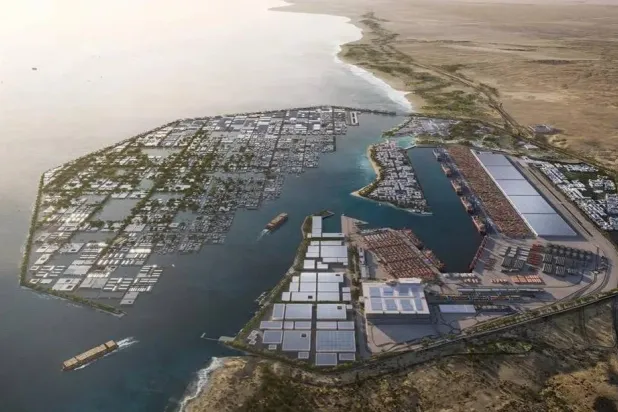 مشروع «نيوم» للهيدروجين الأخضر (الشرق الأوسط)