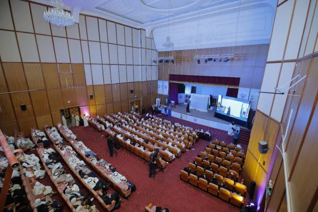 جانب من أحد ملتقيات النص التي عقدت في جدة في وقت سابق (النادي الأدبي)