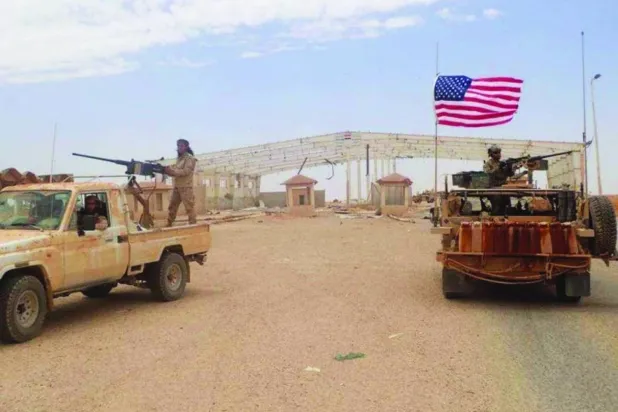 قاعدة التنف الأميركية جنوب سوريا (أرشيفية - رويترز)