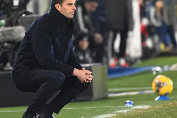 تياغو موتا مدرب يوفنتوس سعيد بأداء كولو مواني (إ.ب.أ)