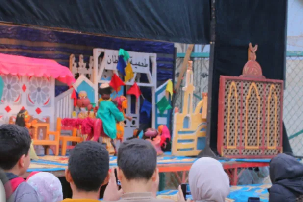 جانب من أوبريت «الليلة الكبيرة» في قرية بالمنوفية (وزارة الثقافة المصرية)