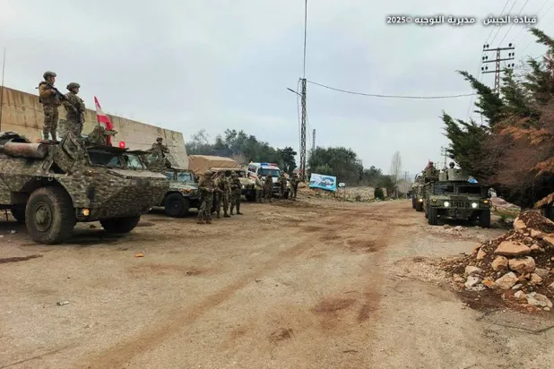 الجيش يستكمل انتشاره في قرى جنوب لبنان (قيادة الجيش)