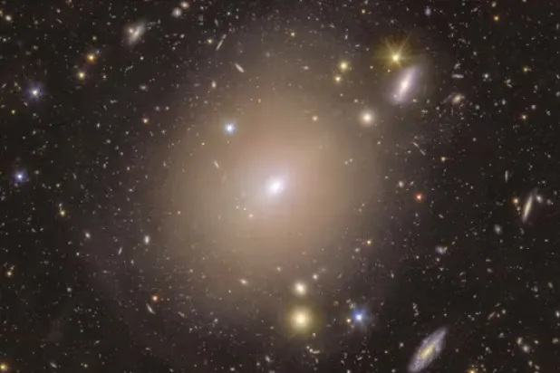 الصورة التي التقطها تلسكوب «إقليدس» (وكالة الفضاء الأوروبية)