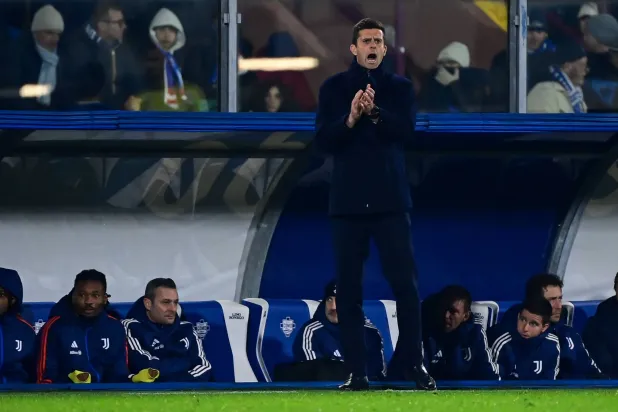 تياغو موتا مدرب يوفنتوس (أ.ف.ب)