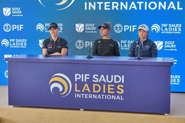 من المؤتمر الصحافي الذي يسبق انطلاق البطولة (الشرق الأوسط)