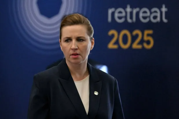 رئيسة الوزراء الدنماركية ميته فريدريكسن (أ.ف.ب)