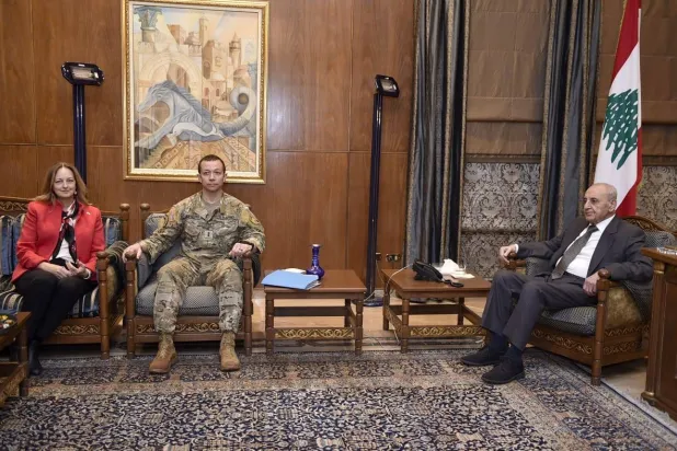 بري مستقبلاً رئيس لجنة مراقبة وقف النار والسفيرة الأميركية (مجلس النواب)