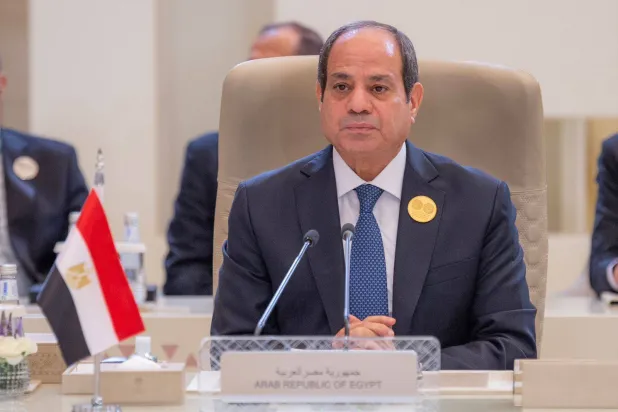 الرئيس المصري عبد الفتاح السيسي (واس)