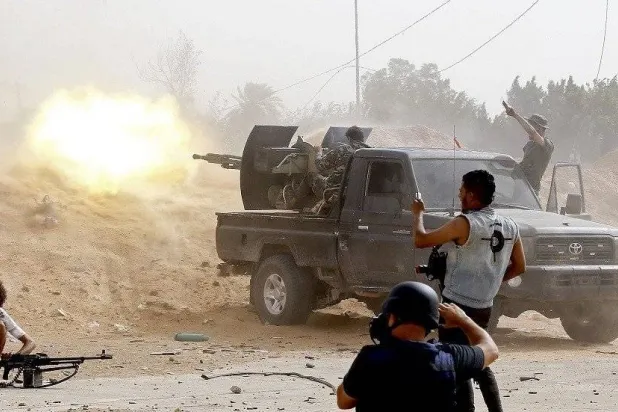 من هجوم "الجيش الوطني الليبي" عام 2019 على طرابلس (آ ف ب)