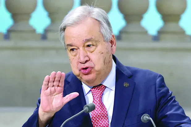 Birleşmiş Milletler Genel Sekreteri António Guterres (AP)