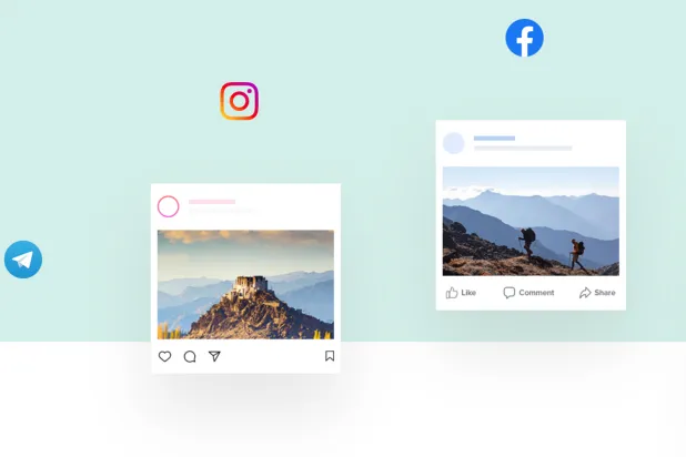 أدوات إدارة التواصل الاجتماعي تتيح جدولة المنشورات والتفاعل التلقائي وتحليل الأداء مما يسهل إدارة الحسابات بفعالية (Zoho)