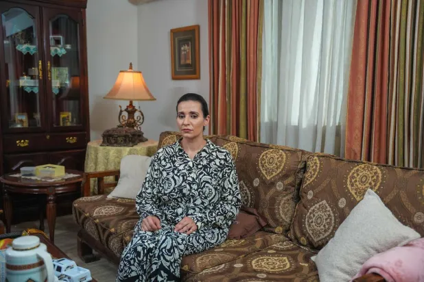 هند محمد في شخصية جواهر بمسلسل خريف القلب (الشرق الأوسط)