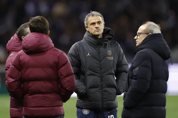 لويس إنريكي (رويترز)