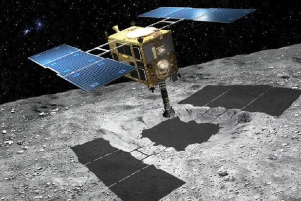 الباحثون رصدوا وجود معادن ملحية داخل عينات أُحضرت من كويكب ريوغو (وكالة استكشاف الفضاء اليابانية)
