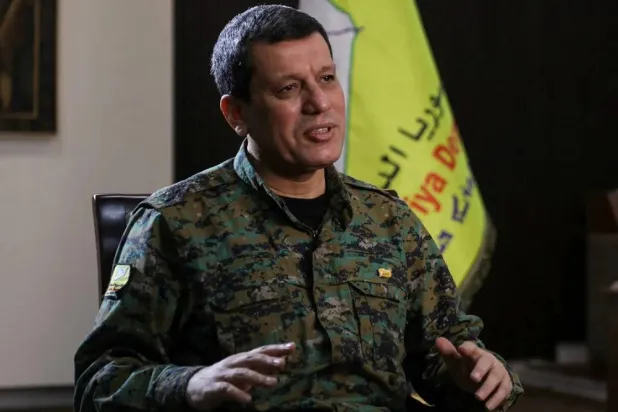Syrian Democratic Forces (SDF) commander Mazloum Abdi. (Reuters)