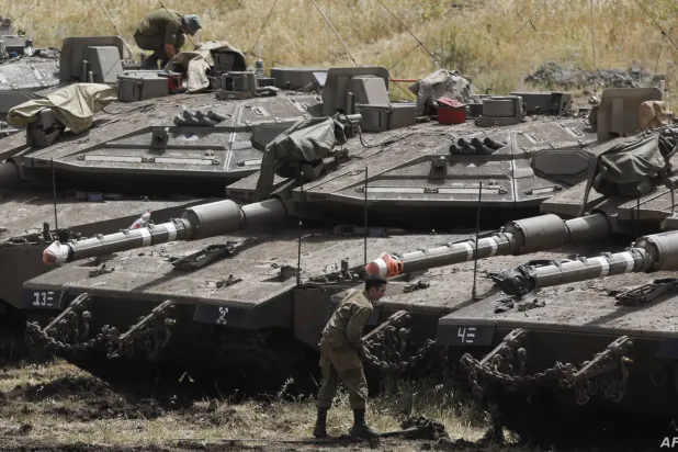 تعزيز سلاحي الدبابات والمدرعات في مقدم المطالبات الإسرائيلية لتطوير قدرات الجيش (آ ف ب)