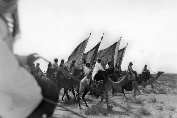 مقاتلون من جيش الملك المؤسس