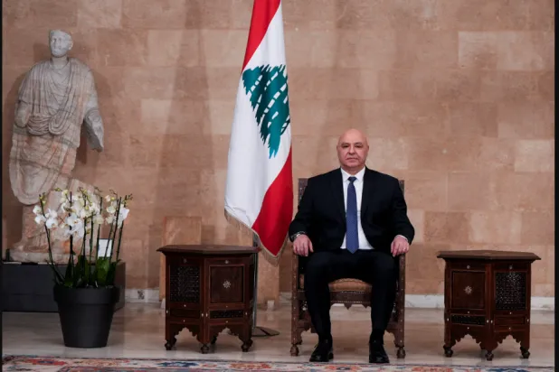 الرئيس اللبناني جوزيف عون (رويترز)