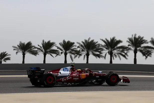 أكمل هاميلتون ما مجموعه 70 لفة وكان خامس أسرع سائق بحلول وقت الظهيرة (رويترز)