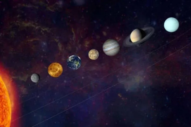 يمكن مساء الجمعة رؤية كواكب الزهرة والمريخ والمشتري بالعين المجردة في حين يصعب رصد زحل وعطارد ويمكن رؤية أورانوس ونبتون باستخدام المناظير والتلسكوبات (ناسا)