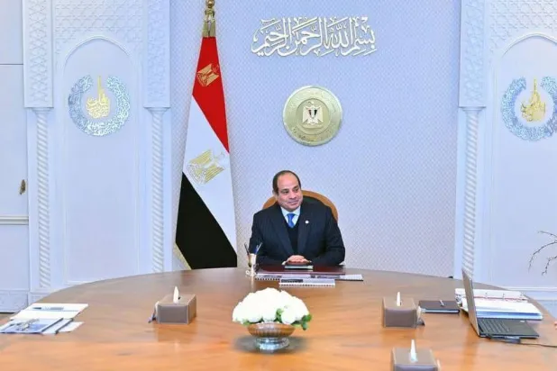 الرئيس المصري عبد الفتاح السيسي (الرئاسة المصرية)