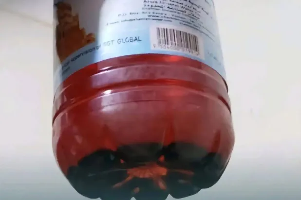 شوائب غريبة تكشف غش الوقود المنتشر في مناطق سيطرة الجماعة الحوثية (إكس)