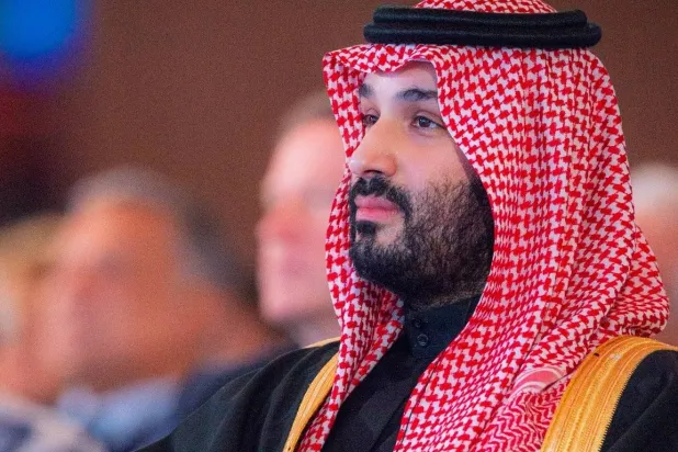 شاهزاده محمد بن سلمان در کمپ زمستانی خود در شهر العلا عکس: بندر الجلعود