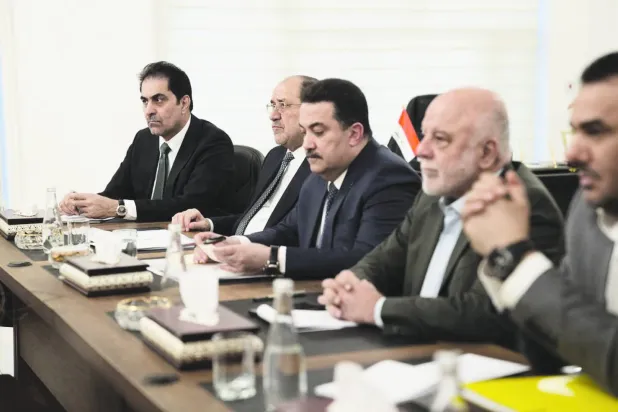جانب من أحد اجتماعات تحالف «الإطار التنسيقي» في بغداد (إكس)