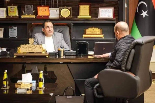 أبو زريبة وزير الداخلية بحكومة حماد في شرق ليبيا (الحكومة)