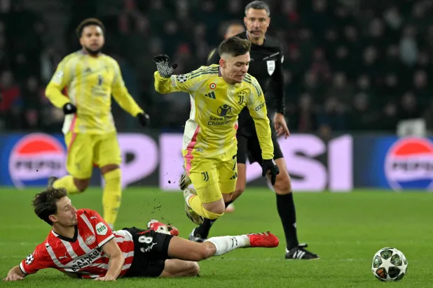 البرتغالي فرنسيسكو كونسيساو مهاجم يوفنتوس (أ.ف.ب)