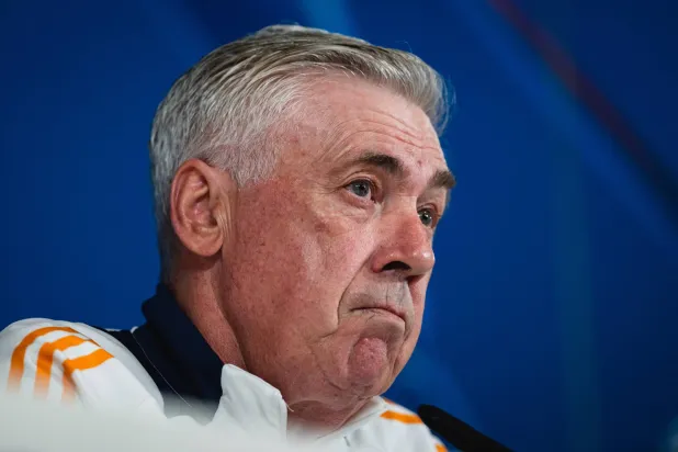 الإيطالي كارلو أنشيلوتي مدرب ريال مدريد (د.ب.أ)