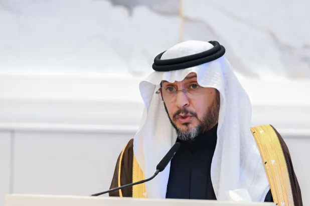 الأمير الدكتور فيصل بن مشعل بن سعود بن عبد العزيز أمير منطقة القصيم خلال كلمته بعد توقيع الاتفاقية (واس)