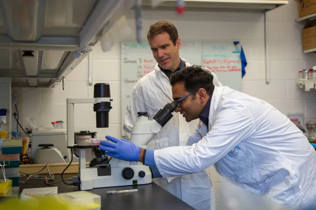 باحث من فريق جامعة تورنتو يدرس تأثير نقص الألياف الغذائية على انتشار أورام القولون (جامعة تورنتو)