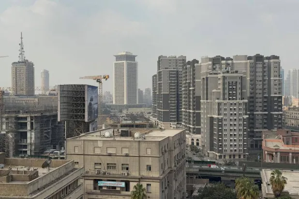 بنايات جديدة وتحت الإنشاء بوسط القاهرة (تصوير: عبد الفتاح فرج)