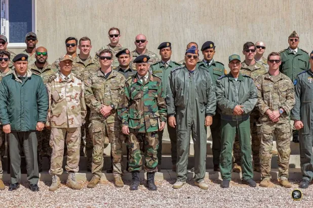 عناصر أميركية وليبية خلال التدريب العسكري المشترك في سرت (الجيش الوطني)