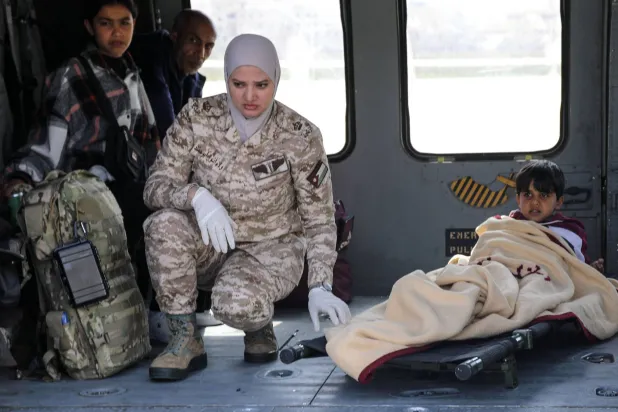 إجلاء ألفي طفل من غزة لتلقي العلاج في الأردن (أ.ف.ب)